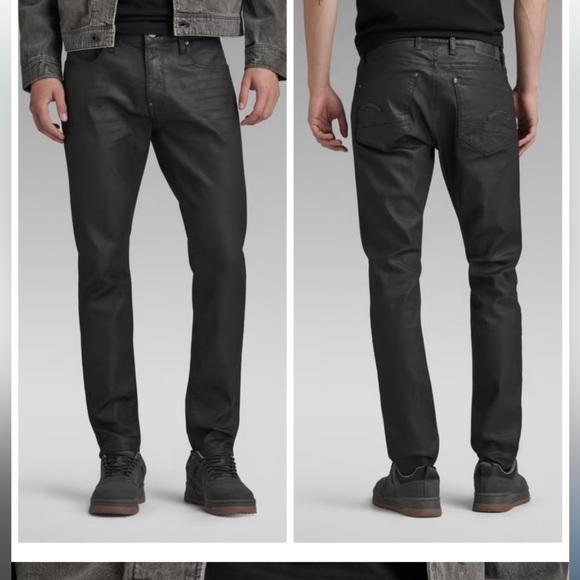 G Star Black skinny Revend jeans